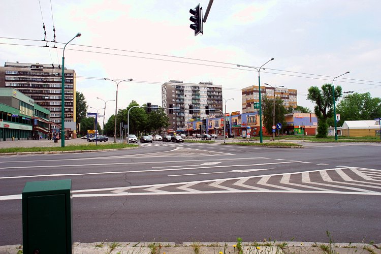 Osiedle D - skrzyżowanie